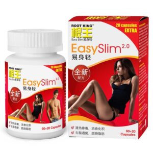 Easy Slim, Root King, Fat Blocker，易身轻,根王,消脂,化食,排毒,清脂,祛斑,调理,瘦身,罗望子,绿茶,黄姜,减肥,新陈代谢,顽固脂肪,去斑,排出,毒垢