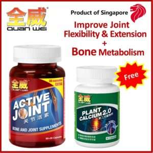 Quan Wei, Active Joint, Joint Pain, Joint，关节炎,关节疼痛,膝盖痛,关节,手脚麻痹,骨质流失